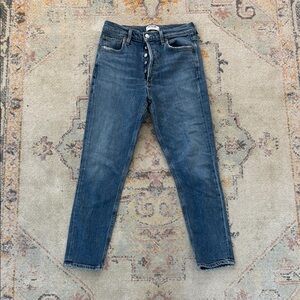 Agolde Blue High Rise Jeans- Nico